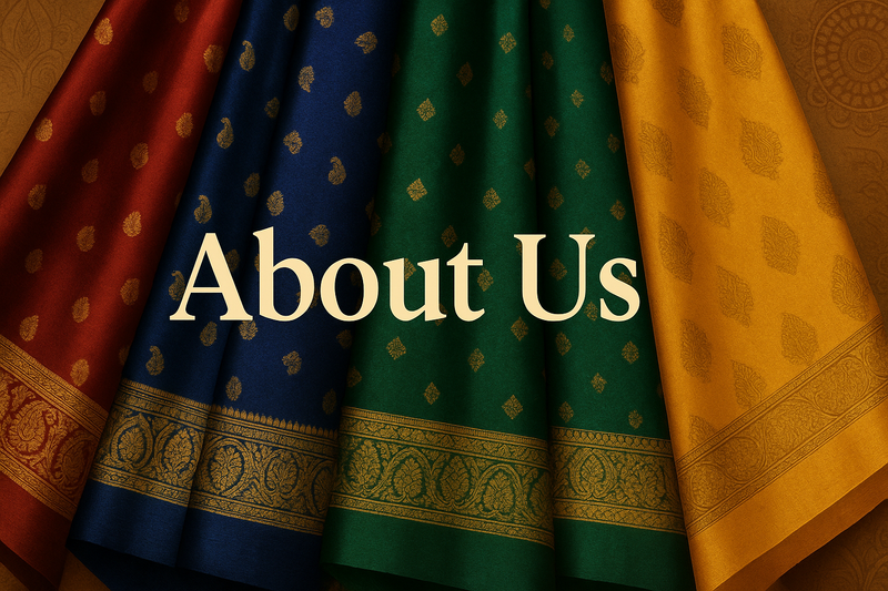 create a Panchtatva About us image for saree